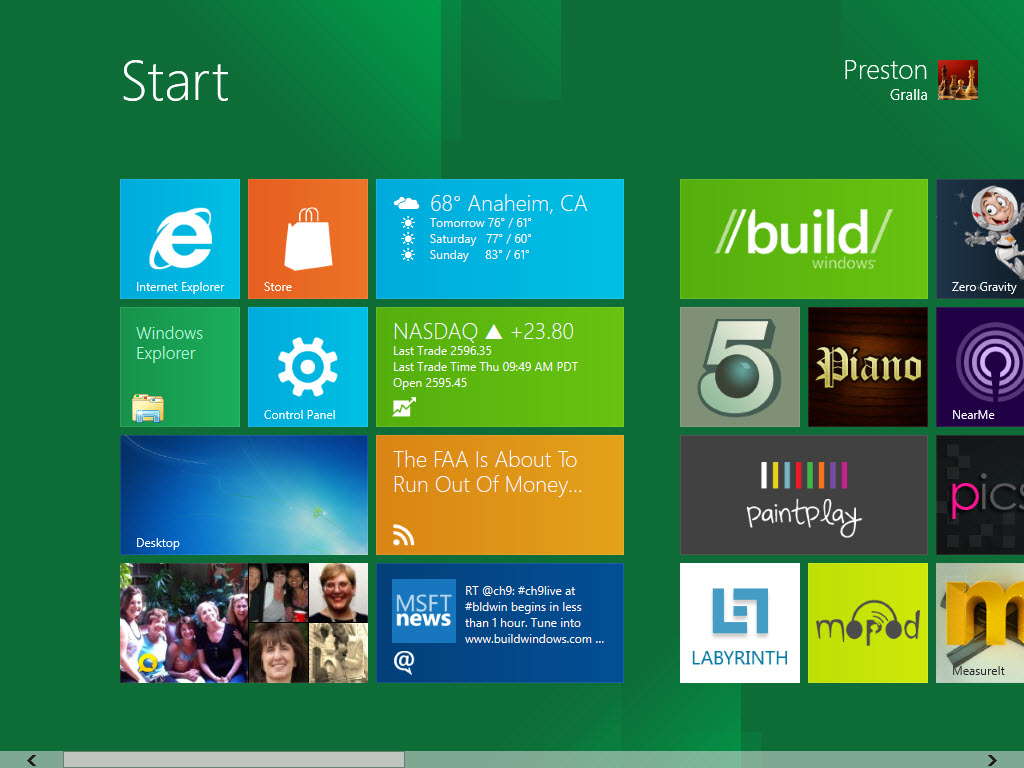 Deshabilitar la Interface Metro UI de Windows 8 Developer Preview