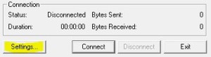 SSL VPN Settings Button